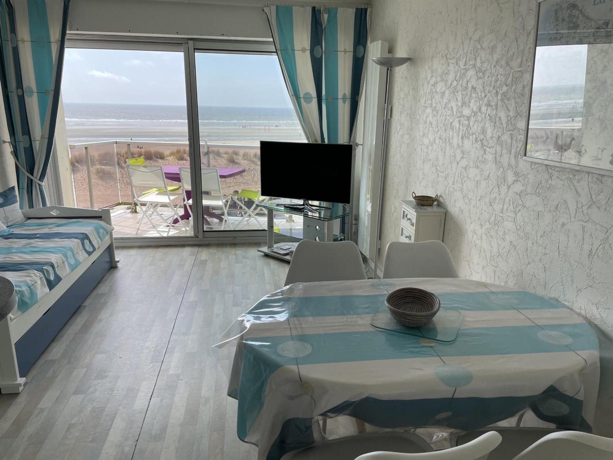 Fort-Mahon-Plage: Studio Balcon, Equipements Complets, Parking Prive - Fr-1-482-12 Exterior foto
